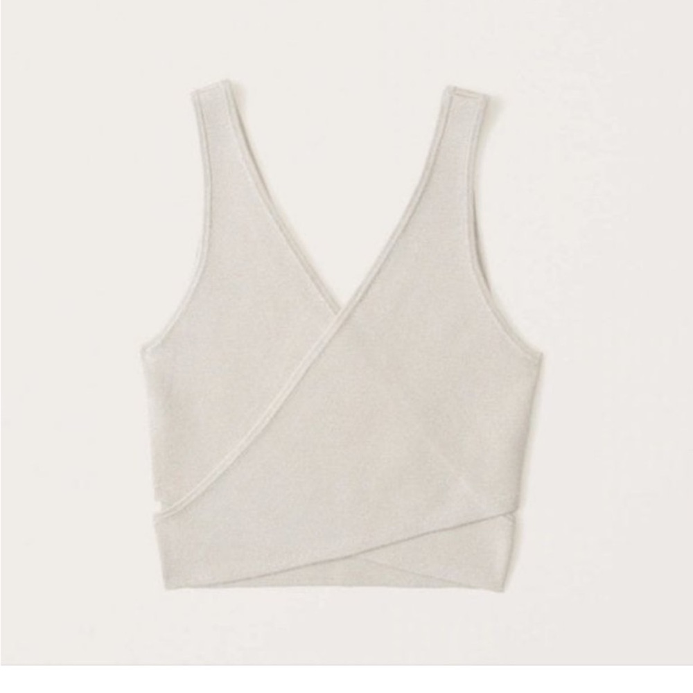 Abercrombie & Fitch Crossover Wrap Tank